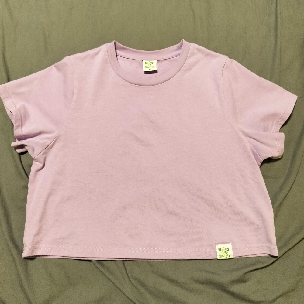 Lavender Crop Top